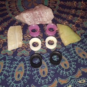 1/2 or 12mm Gauges- 3 pairs for $8 BUNDLE TO SAVE!